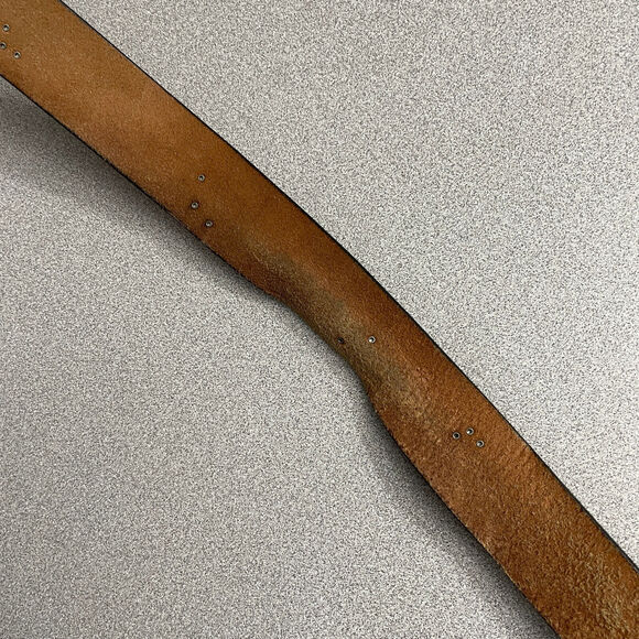 Leaders in Leather Purse Crossbody Bag Brown Embossed Snap Magnetic Tri-Fold - Picture 9 of 10